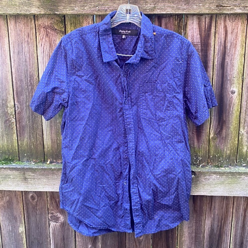 Eight Eight Button Down Shirt Sz M